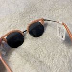 joe's jeans Joe’s Jeans Light Pink Gunmetal Cateye Sunglasses Photo 6