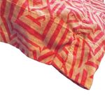 J.Crew Pink White Linen Drawstring Skirt Size 0 lined Photo 4