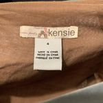 Kensie Gold Smock Babydoll Dress Size 4 Photo 3