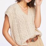 Anthropologie Cable Knit Sweater Vest Photo 0