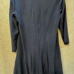 Club Monaco  silk 3/4 sleeve swing dress navy 4 Photo 5