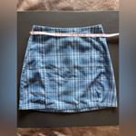 Brandy Melville  Flannel Plaid Pencil Mini Skirt Back Zipper Women’s One Size EUC Photo 5