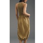 Anthropologie Daily Practice by  Be Bold Racerback Twofer Dress Moss‎ Size Medium Photo 2