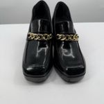 Dream Paris Dream Pairs Black Platform Loafers US 8.5 Chunky  Academia Y2K Style Gothic Photo 4