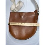Madewell VTG  The Transport Crossbody Saddle‎ Bag Brown Leather Adjustable Strap Photo 7