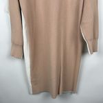 525 America 525 Cotton Color Block Dress in Chalk Multi Size Medium Photo 11