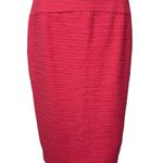 Anthropologie Moulinette Soeurs Skirt Womens 6 Red Pencil Straight Office Career Photo 0