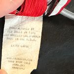 On Fire Vintage Red Balls  Black Long Coat Photo 5