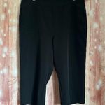 32 Degrees Heat 32 Degrees Black Stretch Woven Capri Pants Photo 1