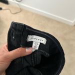 Topshop Dark Denim Strapless Top Photo 2