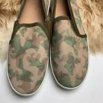 Joie  Huxley Camo Camouflage Slip On Sneakers Flats Green Tan Size 40 Photo 4