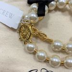 J.Crew NEW  2 Nautical Charm Pearl Bracelets Photo 2