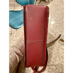Coach  One Size Pink Red Leather Crossbody Bag‎ Photo 4