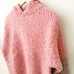 FRNCH x ANTHROPOLOGIE | Pink Purple Ombré Sweater Hoodie Oversized | Small Photo 5