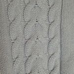 VANESSA BRUNO MARLED BABY BLUE CABLE KNIT THICK WOOL BLEND TURTLENECK SWEATER XS Photo 5