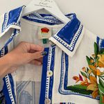 Farm Rio Off White Tropical Midi Dress S Photo 7