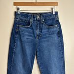 Veronica Beard  Ryleigh slim straight high waist dark wash jeans ankle size 4 Photo 3