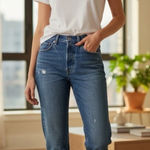 Levi's Levi 501 Womens Jeans Straight Leg Very Nice Size 28 W 30 L Photo 0