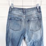 Vervet Flying Monkey Jeans Let You Down Super High Rise Beverly Slim Straight Blue Size 25 Photo 7