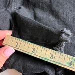 J.Crew  Re-Imagined Black Denim Shorts Raw‎ Hem Button Fly Women's Size 31 Photo 7
