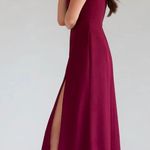 Park & Fifth Hastings Dress in Burgundy- Medium Photo 2