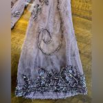 Pisarro Nights‎ Beaded Bolero Shrug Evening Jacket Size 12 NWT Mother of Bride Brown Photo 5