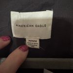 American Eagle Black Eyelet Short Sleeve Shirt NWT medium Photo 1