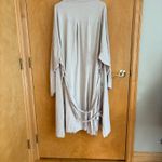 Torrid  Women's 6 6X Chateau‎ Gray Drape Trench Coat Plus Size Lightweight Duster Photo 5