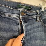 Ralph Lauren Lauren  Jeans Bootcut Denim Comfort Stretch Blue Women's PlusSize 16 Photo 3