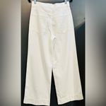 Madewell NWT  Women’s Superwide-Leg Jeans - Size 26 - True White Photo 3