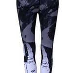 Lole Black & Gray Abstract Activewear Workout Leggings ~ Women's Size SMALL Photo 1