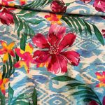 Caribbean Joe Hibiscus Stella parker VNeck Long Sleeve Mini Dress Photo 7