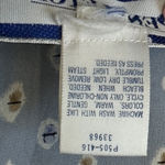 Pendleton  Maxi Skirt size 10 Petite Blue Cottagecore 100% polyester‎ Photo 6