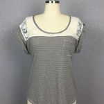 •Just Ginger• Striped Top Black Size M Photo 0