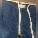 Newbury Kustom  Womens Dark Blue Jeans M Mid Rise Flare Stretch Wash Pull On Photo 9