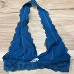 Free People Intimately  Blue Lace Halter Bra Women’s XS Photo 3