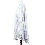 Aerie  Gauzy White/Purple Button-Up Shirt Size Large Photo 5