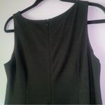 Eileen Fisher Size 8P Black Sheath Dress Knee Length Minimalist Office Capsule Photo 6