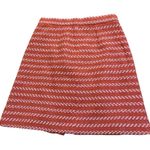 Maje  Orange Tweed A-Line Mini Skirt Photo 6