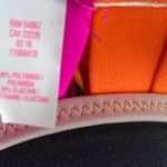 Victoria's Secret Victoria’s Secret VS Swim ❤︎ Hottie Banded Halter Bikini Top ❤︎ Black Pink 34C Photo 9