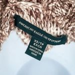 American Eagle NEW  Alpaca Knit Cardigan Sweater Longline Fair Isle Open Front XS Photo 5