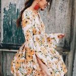 Free People  Tegan Floral Printed Mini Dress Size X-Small Photo 0