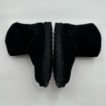 BEARPAW Margaery Winter Ankle Boot Black Suede US Women's 10 Photo 2