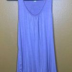 Lucy & Laurel  Purple Ruffle Sleeveless Top, L Photo 0