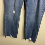 NWT Lola Denver High Rise Straight Ankle Jeans Dim Sky Raw Hem Plus Size 22 / 38 Photo 5
