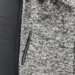 Diane Von Furstenberg  DVF Lulu Wool blend Boucle Long Coat Gray Black Women’s 0 Photo 6
