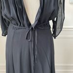 Reformation Cordelia Romantic Flowing Gorgette Formal Wrap Maxi Dress $328 8 Photo 6