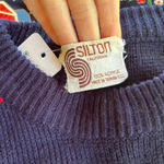 American Vintage 70s vintage stars and stripes knit sweater Photo 6