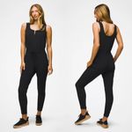 prAna | NWT Railay Athletic Casual Jumpsuit Romper in Stormy Night Size Small Photo 1