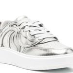 Stella McCartney S-Wave Lace Up Sneakers, Metallic Size 35 NEW w/Dust Bag $830 Photo 13